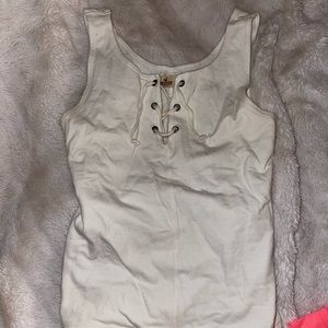 tank top with strings